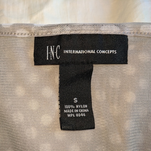 INC raffle front sleeves less top size S - Picture 5 of 7